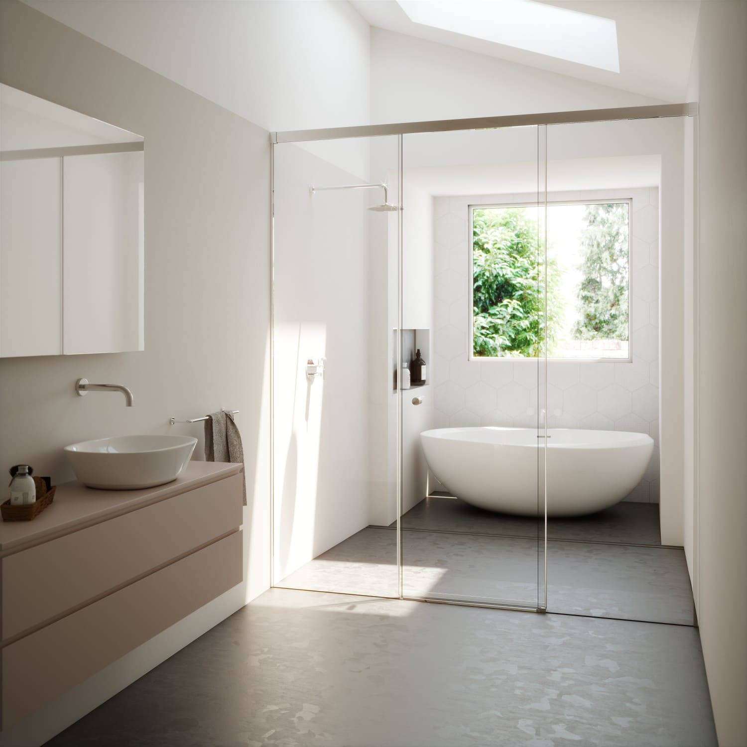 Reformar baño en Barcelona: mampara con ducha y bañera, el equilibrio perfecto entre funcionalidad y diseño