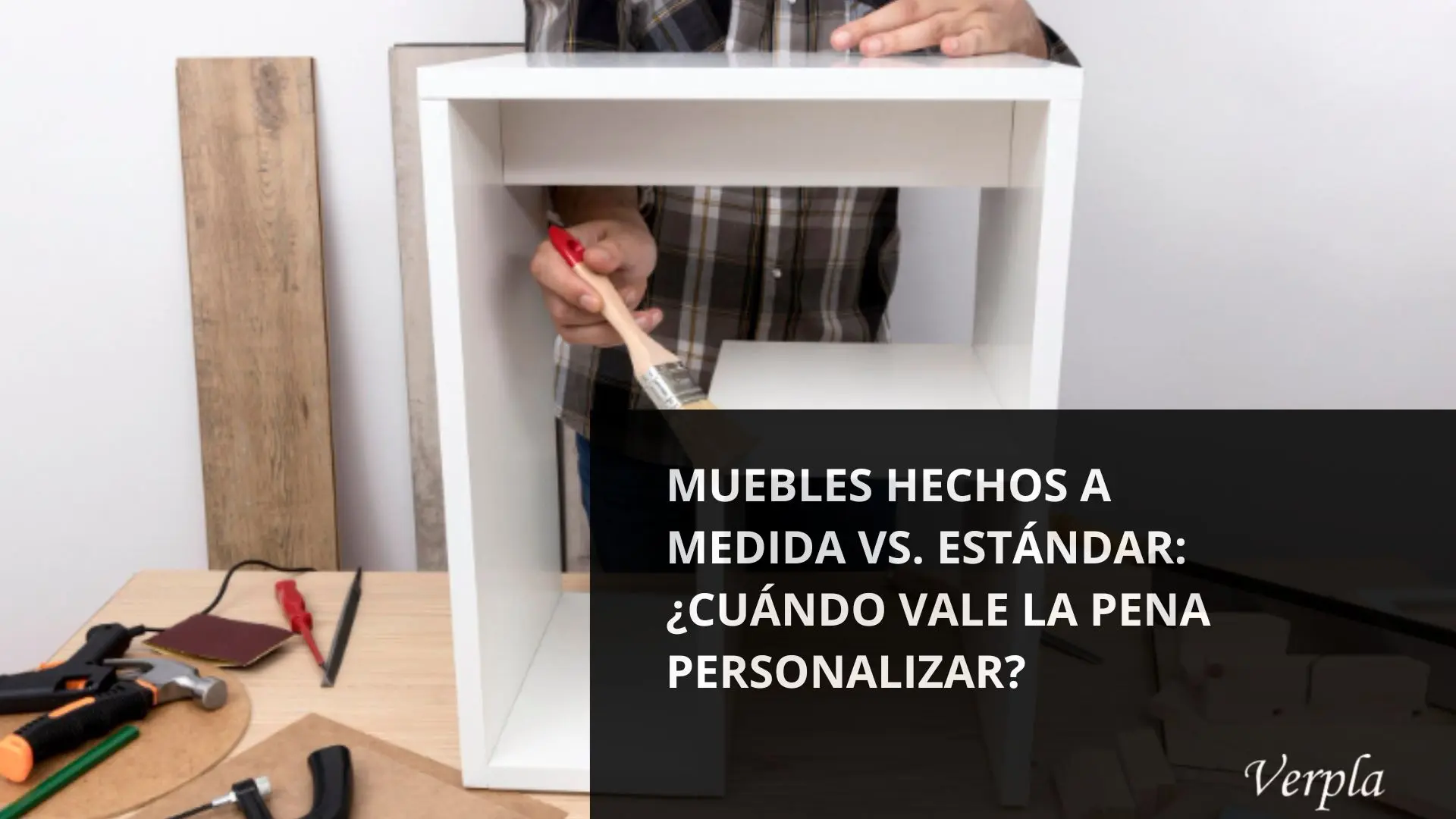 Comparativa entre mueble a medida y mueble estándar en vivienda actual